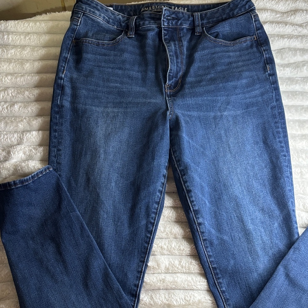 American Eagle Outfitters Blue Skinny Jeans